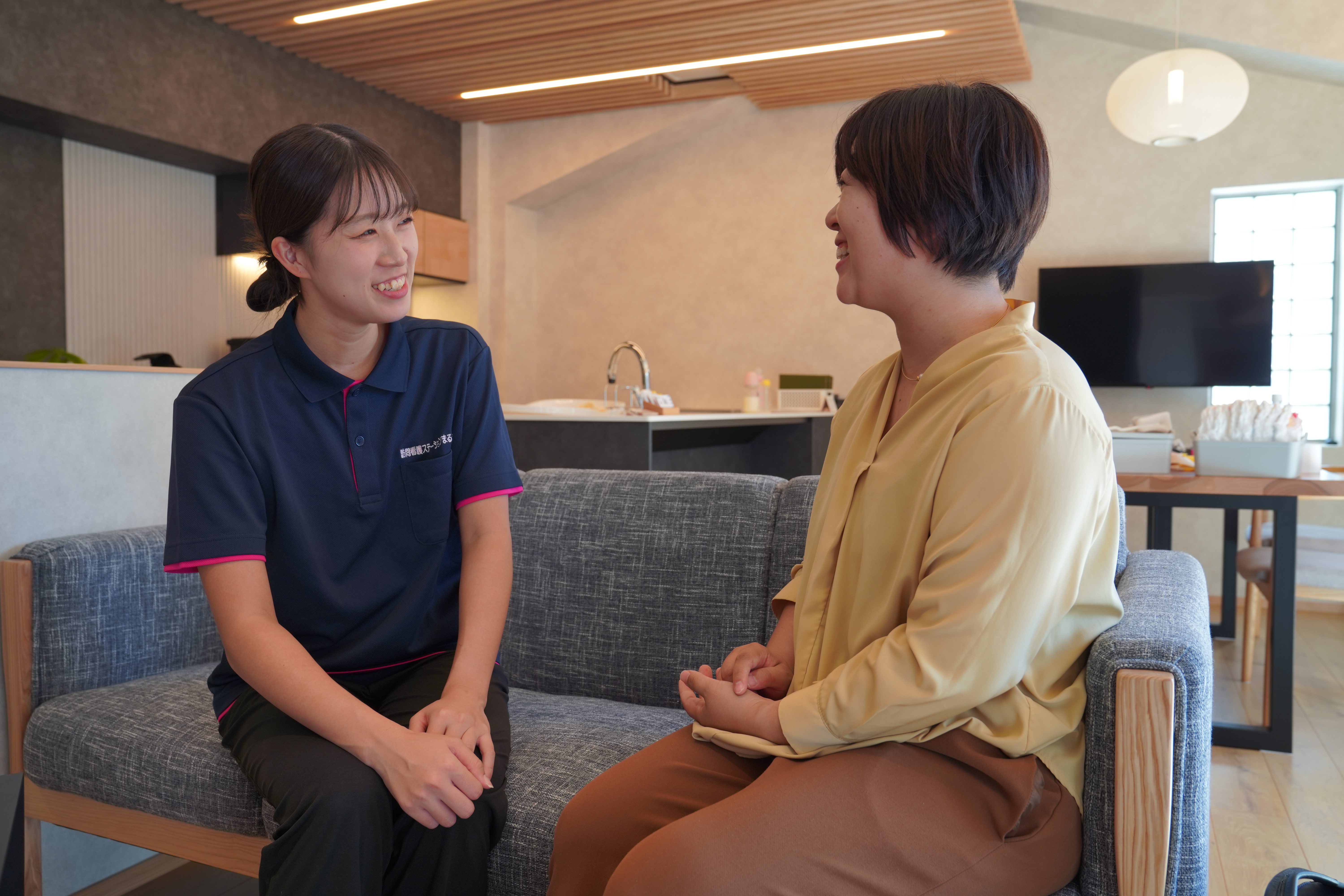 訪問看護ステーションまるまるの支援イメージ